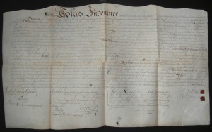 Bucks County Deed Signed by Joseph Galloway, the Traitor